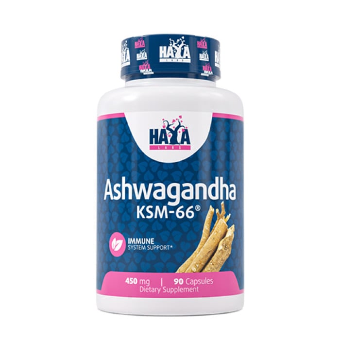 HAYA LABS Ashwagandha KSM-66 / 90 Caps